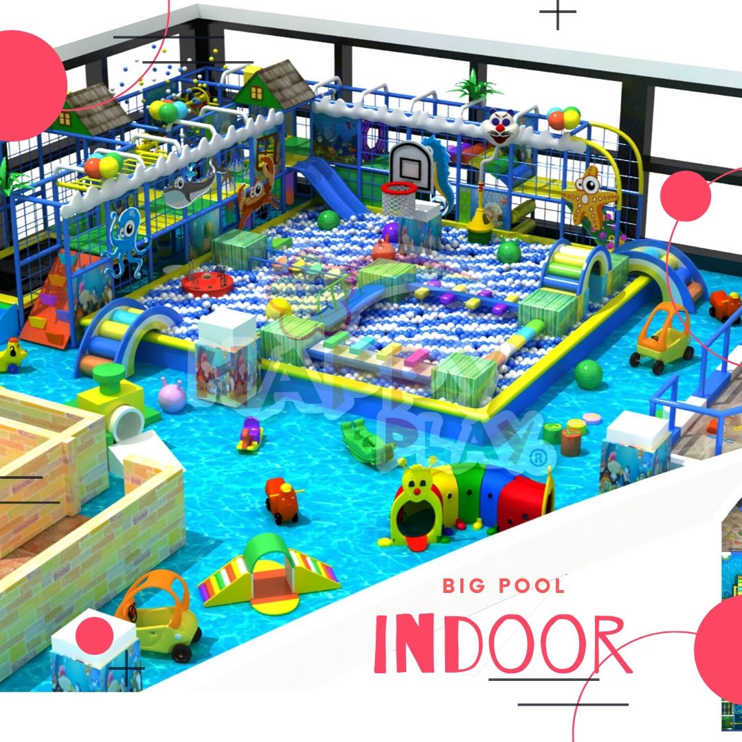 indoor playground big pool