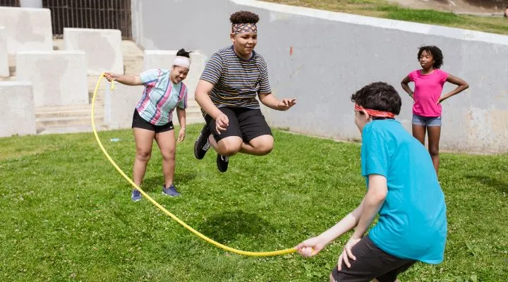 manfaat bermain lompat tali