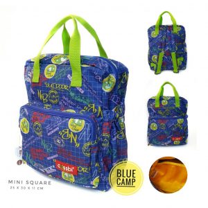 minime square blue camp
