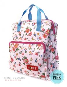 minime square shabby pink