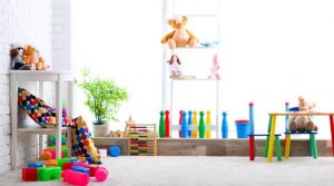 rumah artis dengan area playground