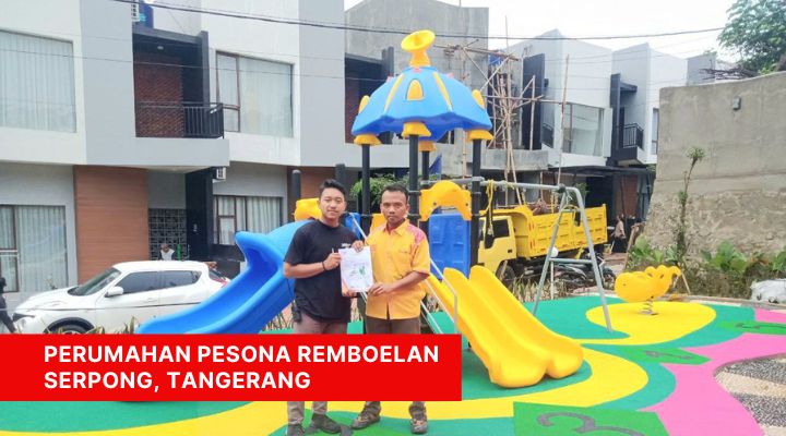 Proyek Outdoor Playground - Perumahan Pesona Remboelan Serong, Tangerang 