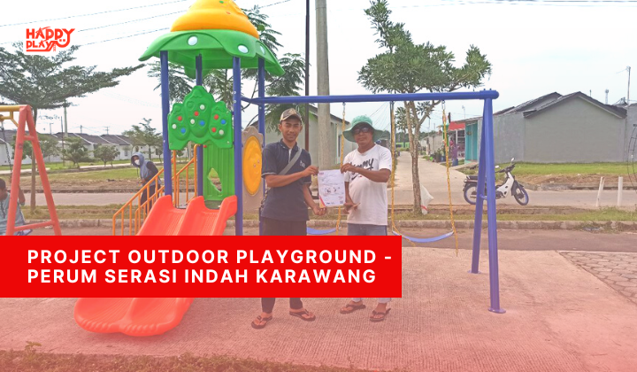 Outdoor playground perumahan - happy play indonesia