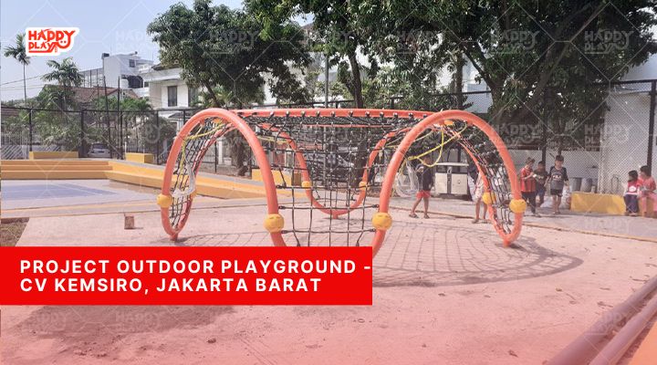 Project Outdoor Playground - CV Kemsiro Jakarta Barat