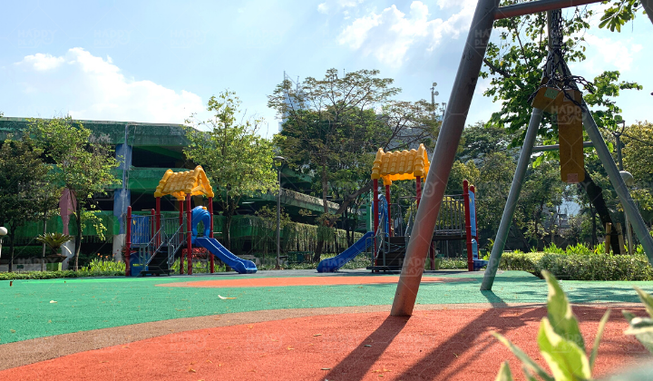 lokasi pemasangan playground di Taman Menteng Jakarta Pusat