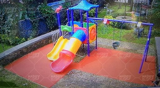 Project Outdoor Playground & Rubber Floor EPDM - Balai RW 4 IKABAMA Depok