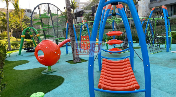 Rope and rope combination playground happy play indonesia 