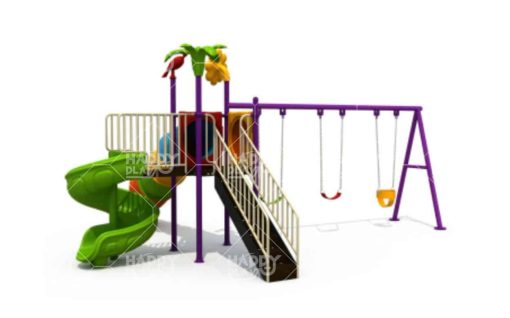 produk outdoor playground HP OPC 004 tampak belakang