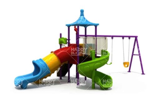 produk outdoor playground HP OPC 007 tampak belakang