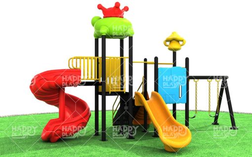 produk outdoor playground HP OPWM 024 tampak belakang