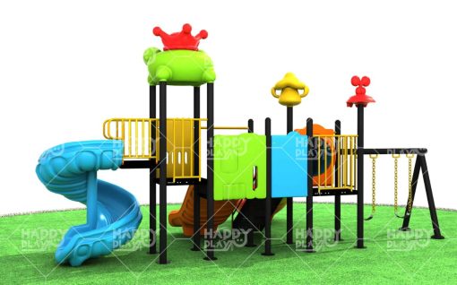 produk outdoor playground HP OPWM 041 tampak belakang