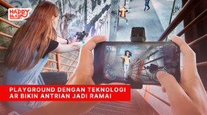 Playground dengan Teknologi AR Bikin Antrian Jadi Ramai