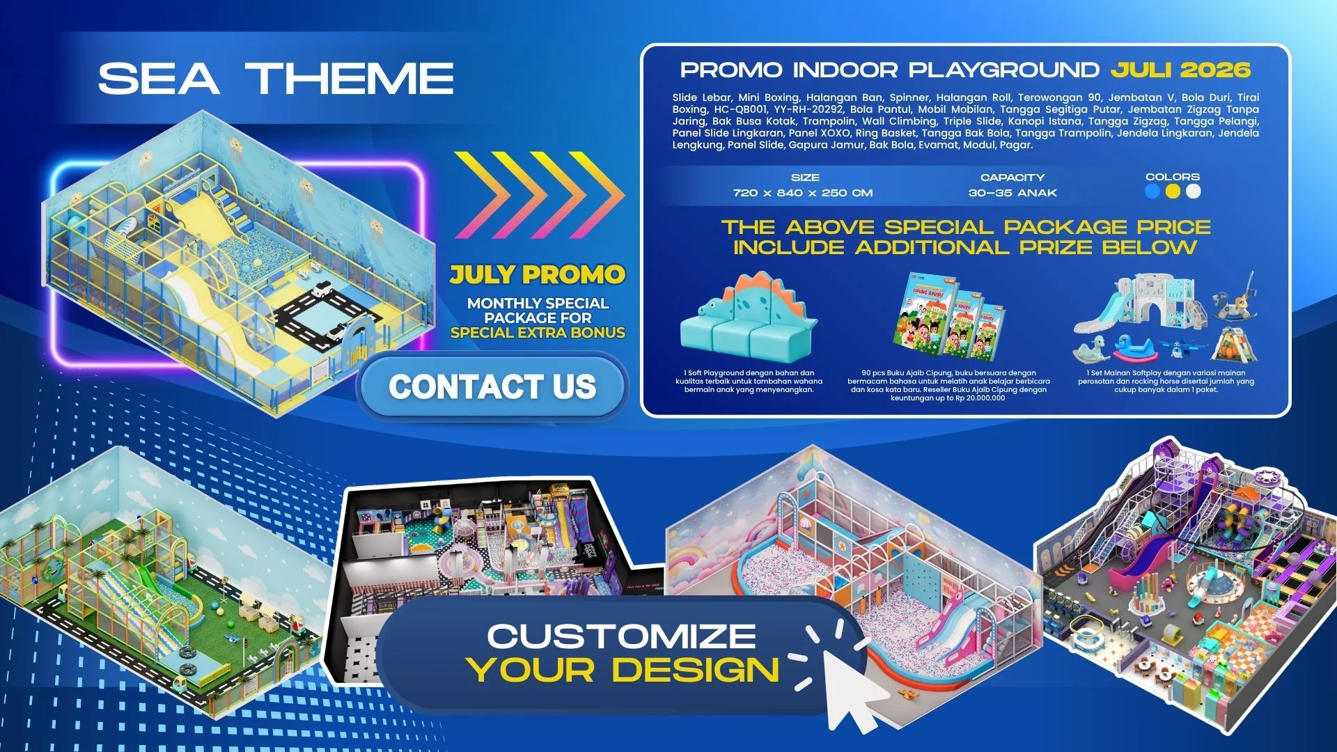 Promo Bisnis Indoor Playground Juli 2026