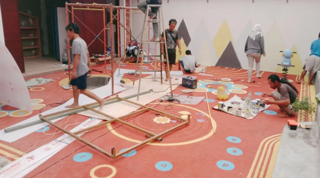 Project Rubber Flooring – TK Adzakia Jakarta