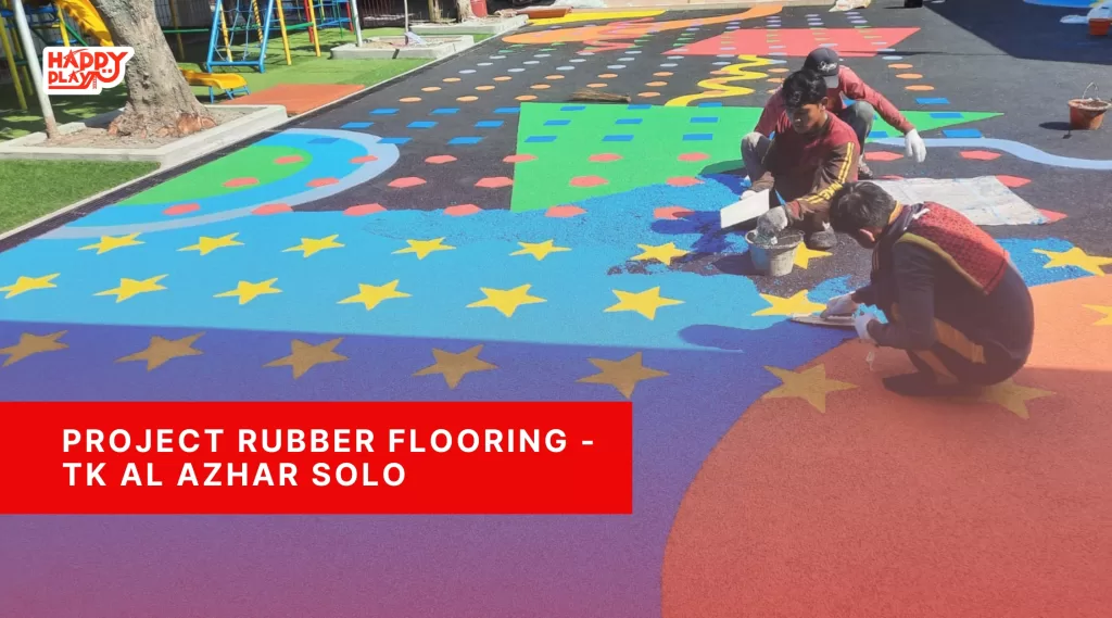 Project Rubber Flooring – TK Al Azhar Solo