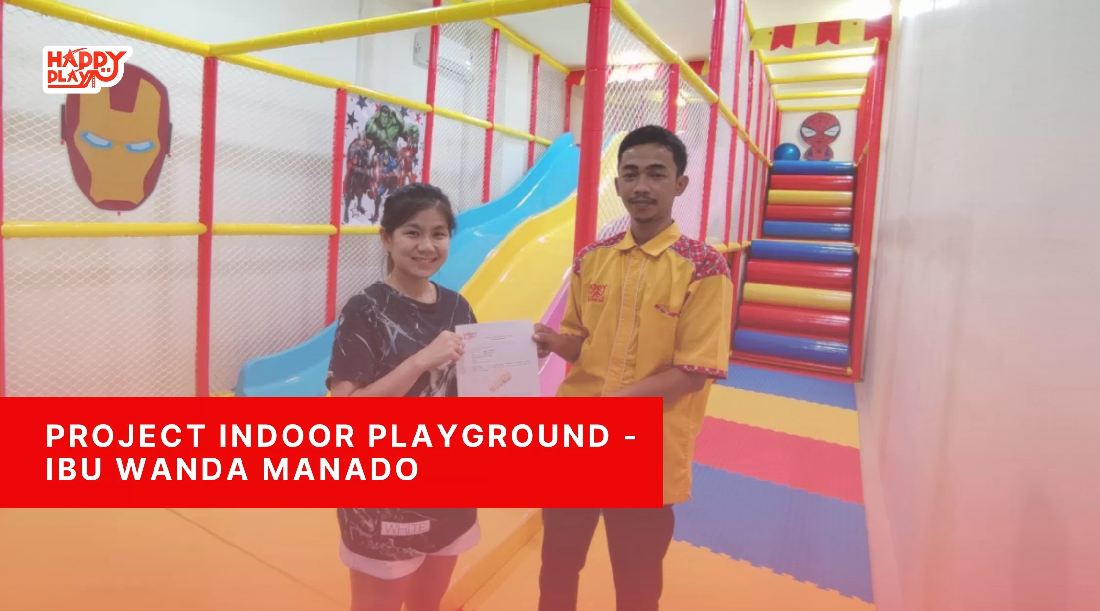 Project Indoor Playground - Ibu Wanda Manado