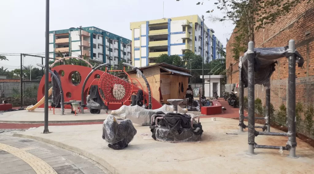 Project Outdoor Playground - PT Melati Pulo Gadung Jakarta