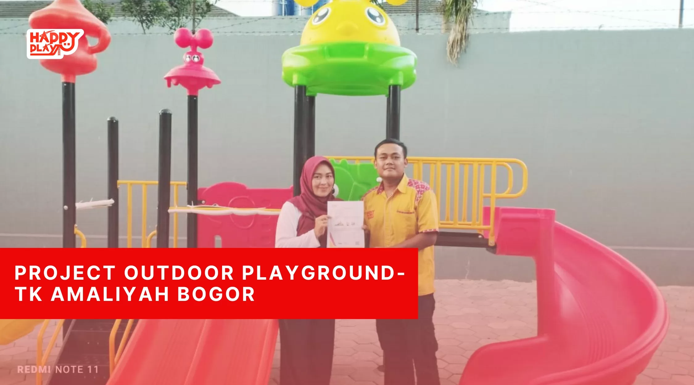 Project Outdoor Playground-TK Amaliah Bogor