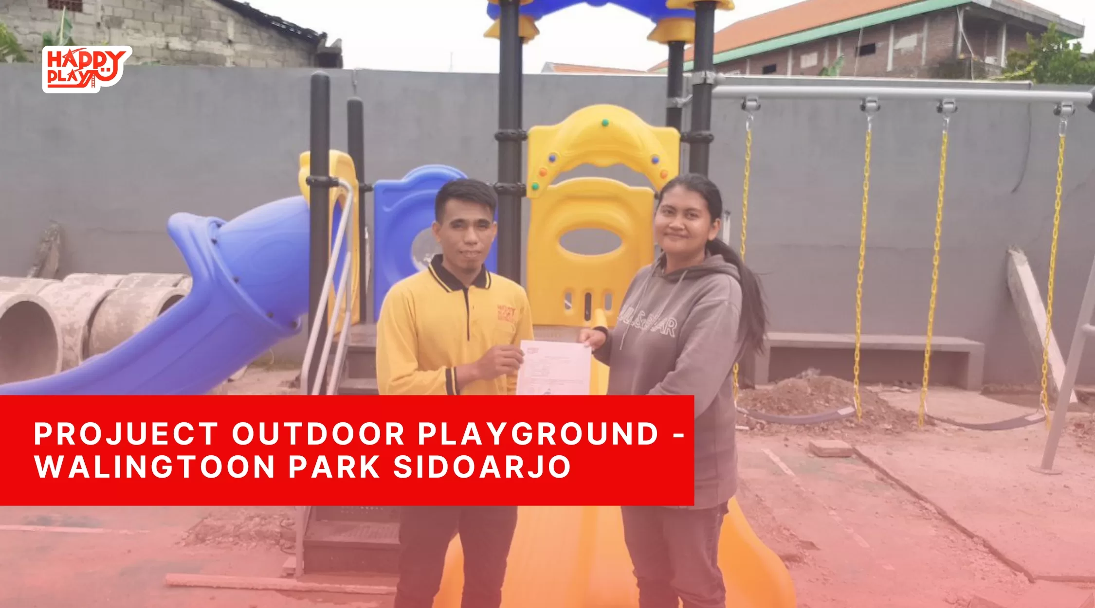 Projuect Outdoor Playground - Walingtoon Park Sidoarjo