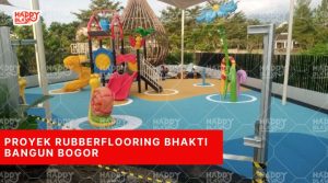 Proyek Rubberflooring Bhakti Bangun Bogor